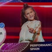 Spain Soleá Palante At Junior Eurovision 2020