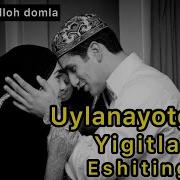 Abdulloh Domla Uylanish Odobi