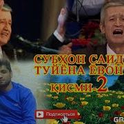 Субхони Саид Туёна Ёвон