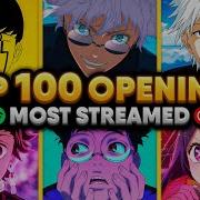 Top 100 Anime Openings