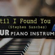 Until I Found You Instrumental