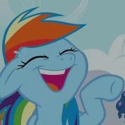 Rainbow Dash Laughing