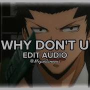 Why Dont U Edit Audio