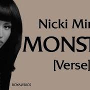 Roy Kik Monster Just Nicki