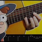 Gravity Falls Theme On Guitar