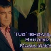 Baxodir Mamajonov Jigarlarim