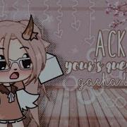 Ask Вопрос Ответ Gacha Life Перси