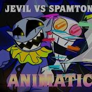 Spamton Vs Jevil Animation