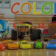 Learn The Colors With Racing Cars