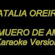 Natalia Oreiro Me Muero De Amor Karaoke