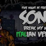 Fnaf 4 Break My Mind Cover Italian