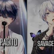 Collaboration Nightcore Savage Love Despacito Mashup Lyrics