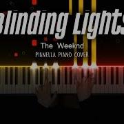 Blinding Lights Piano