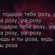 Подарю Тебе Розу Караоке