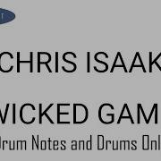 Wicked Game Chris Isaak Drums Only