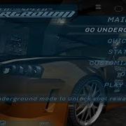 Need For Speed Underground Main Menu Theme