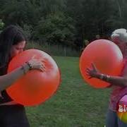 Jenny Pops Many Beach Balls