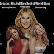 Mariah Carey Celine Dion Whitney Houston Great Hits 2020 The Best