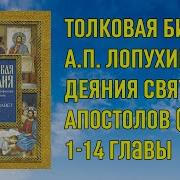 Толковая Библия А П Лопухин Часть 10 Толкование На Деяния Святых