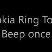 Nokia Beep Once Ringtone