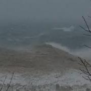 30 Foot Waves On Lake Superior