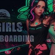 Ai Girls Longboarding Visual Trip Ai Animation