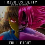 Betty Noire Frisk Fight