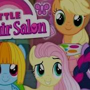 Mlp Hair Salon Hairdresser Applejack Twilight Sparkle Rainbow Dash