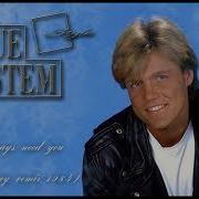 Dieter Bohlen Style I Always Need You 1984 Dj Enisey Remix