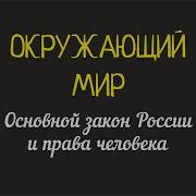 Основной Закон России И Право Человека