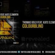 Thomas Gold Ft Kate Elsworth Colourblind The Remixes