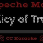 Depeche Mode Policy Of Truth Cc Karaoke