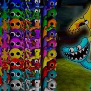 Yellow Cyan Together Vs All Rainbow Friends All Colors Friday Night Funkin Mod Roblox