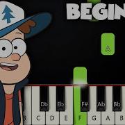 Gravity Falls Piano