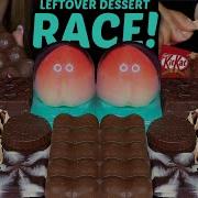 Asmr Leftover Dessert Race Giant Chocolate