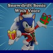 Sonic Forces Speed Battle Main Menu Snowdrift Sonic