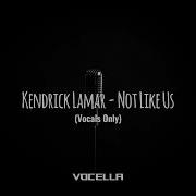 Kendrick Official Studio Acapella