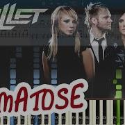 Skillet Comatose На Пианино