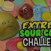 Annoying Orange Extreme Sour Candy Challenge