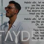 Faydee Habibi Albi Lyrcs