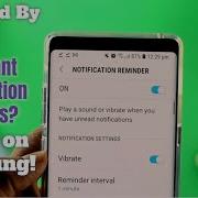 Notification Sound On My Samsung Galaxy