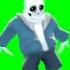 Sans Fortnite Orange Justice Dance Green Screen HD