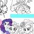 Coloring My Little Pony Equestria Girls COMPILATION Mewarnai Kuda Poni Equestria Girls