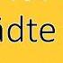 10 Deutsche Städte Die Oft Falsch Ausgesprochen Werden Teil 5