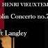 Henri Vieuxtemps Violin Concerto No 7 À Jenő Hubay Op 49 Harriet Langley Violin