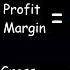 Profit Margin Gross Margin And Operating Margin With Income Statements