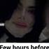 Michael Jackson Rare Footage Few Hours Before He Died Shorts Michaeljackson