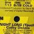 Cathy Dennis Touch Me All Night Long Digital Remix 1991