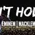 CANT HOLD US EMINEM FT MACKLEMORE RYAN LEWIS