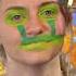 Gary SpongeBob SquarePants Face Paint For Kids Shorts Facepaint Spongebob